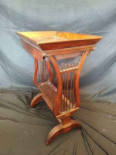 Petite table acajou - petite, en