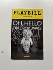 Oh Hello Signed Broadway Playbill Nick Kroll John Mulaney
