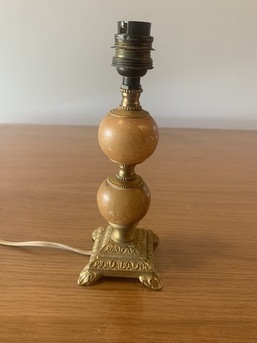 Pied lampe laiton - pied, et