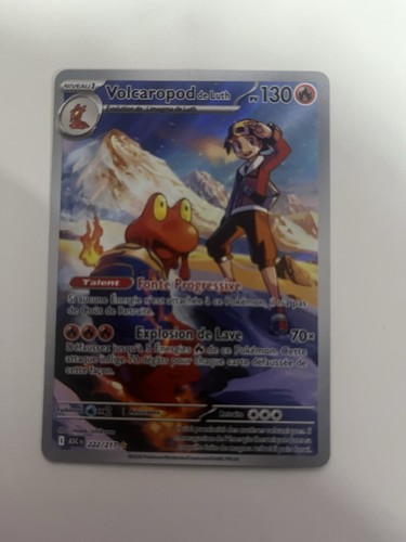 Pokémon jcc volcaropod - jcc,