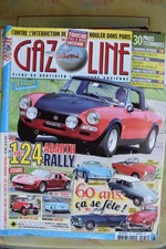 GAZOLINE N°234 FIAT 124 ABARTH RALLY / JIDE 1600 "HUMEAU" / PEUGEOT 201 COUPE