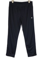 CHAMPION 214422 Men Trousers M Navy Blue Pull On Sweatpants Joggers Casual *