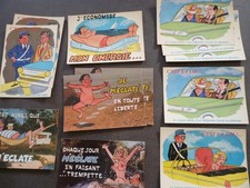 lot de 13 cartes humoristiques