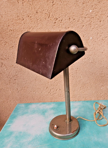 Ancienne lampe bureau - lampe, de