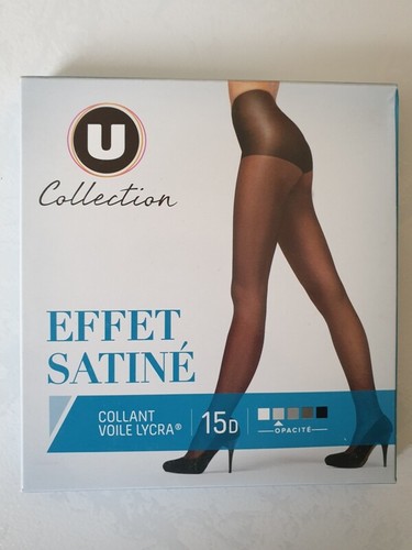 Collant effet satine den - effet,