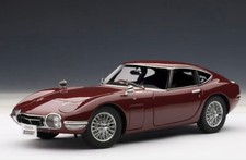 Auto Art 1/18 scale Toyota 2000GT Maroon diecast model car USED F/S