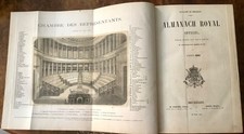 ALMANACH ROYAL OFFICIEL DE BELGIQUE 1865