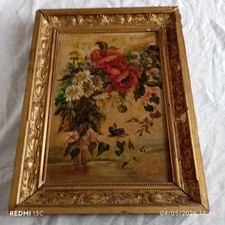 Tableau ancien peinture à