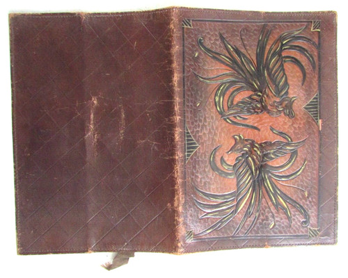 Protège livre peau cuir - protège,