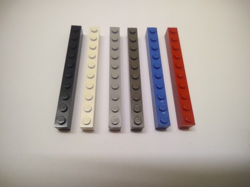 Lego brique brick 1x10 6111 - 1x10, ¤