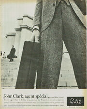 ADVERTISING 115 1965 PRESTIL 2 Zippers JOHN CLARK Agent sp