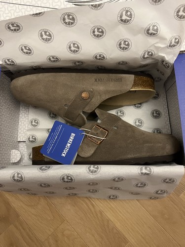 Birkenstock boston taupe - birkenstock,