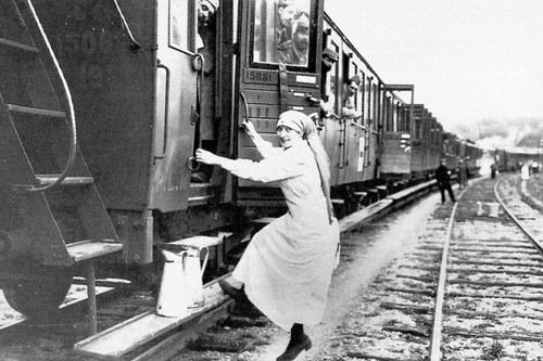 Ww1 train sanitaire - ww1,