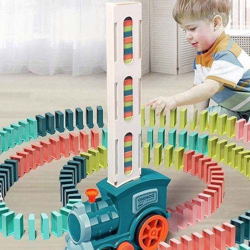Train électrique jeu domino - électrique,