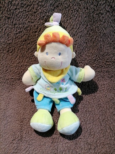 Doudou peluche garçon bleu - doudou,