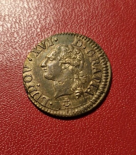 Louis xvi liard 1791 la - 1791,
