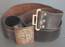 Espagne Ceinturon Troupe Complet Uniforme Franquiste Franco cuir ORIGINAL Belt