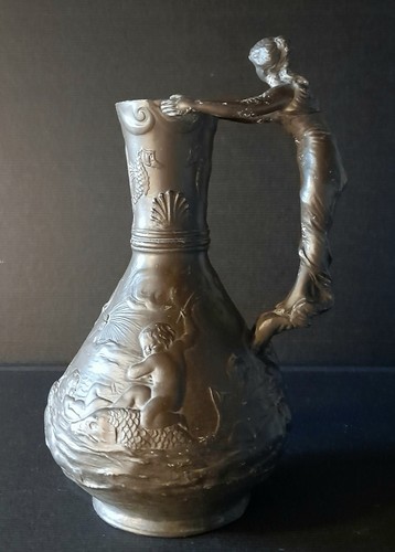 Vase étain art - ,