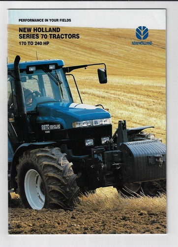New holland series tractors - series,