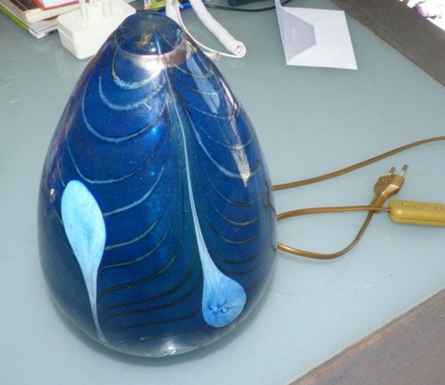 Lampe pate verre - pate,