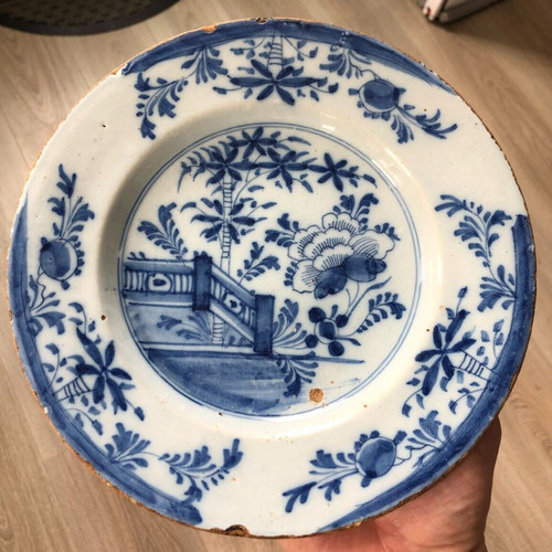 Belle assiette faïence delft - belle,