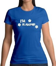 Je Fais Du Glamping - T-Shirt Femme - Camping Festival Tente Vacances