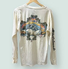 Vintage Ski Vail Aspen Colorado Long Sleeve Shirt Mountain 80s 1984 Sno Cat