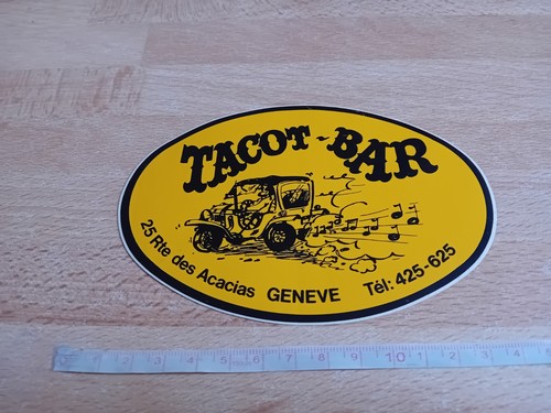 Autocollant tacot bar - autocollant,