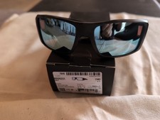 Oakley Heliostat Matte Black Camo  Prizm Deep Water Polarized