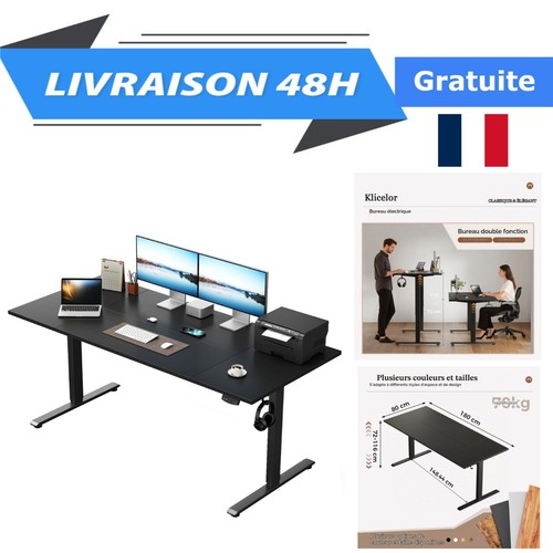 Bureau électrique réglable