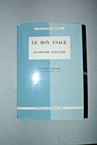 Bon usage grammaire - bon,
