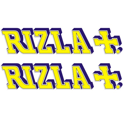Stickers plastifiés rizla - plastifiés,