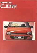 Daihatsu Cuore Brochure Brochure Depliant 11/1992