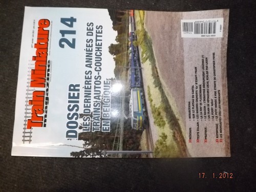 Train miniature 214 24 - n°214,