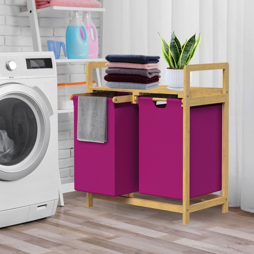 Panier linge bambou - panier,