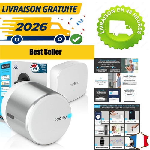 Tedee go2 serrure intelligente - tedee,