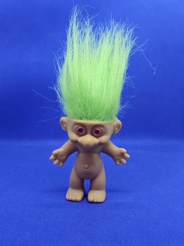Troll vintage cheveux - troll, verts