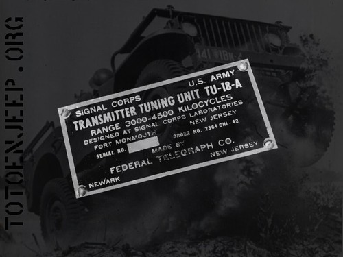 Radio jeep us ww2 - jeep,