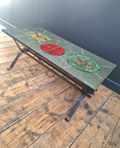 Table basse vintage céramique