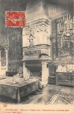 ROCHEFORT - Loti Stone House - Fireplace in the Great Hall 