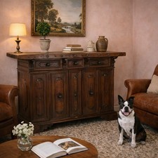 Buffet Baroque Ancien en Noyer