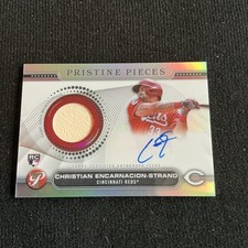 2024 Topps Pristine Christian Encarnacion-Strand Pieces Auto Relics RC #PPAR-CE