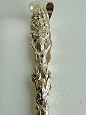 Pince à sucre  argent massif minerve 1er titre,