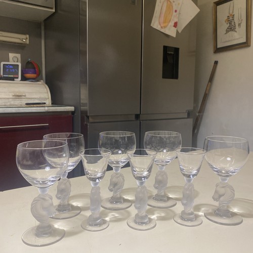 Rare verres cristal - 8,
