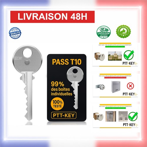 Clé pass ptt t10 pour - clé,