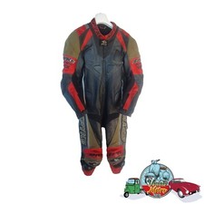Combinaison En Cuir Moto SPYKE RACING COLLECTION + Schenale Dainese + Gants Bon