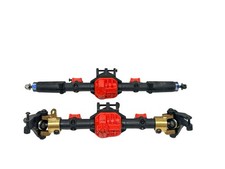 Axial SCX10 ll AR44 3 Piece 1/10 Crawler Straight Axle Set Front & Rear #16347