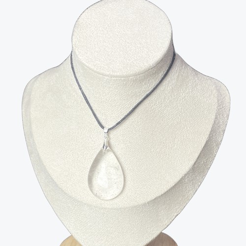 Pendentif cristal roche - pendentif, de