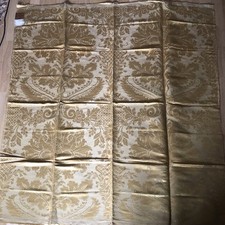 Jacquard damassé soie et lin