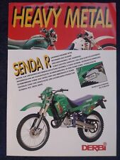 Derbi Senda R Fenix Brochure Sheet